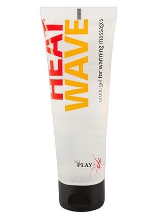 Гель веганский для секса и массажа с согревающим эффектом heat wave 80 ml