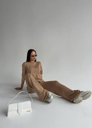 Костюм вязаный бесшовный хлопок2 фото