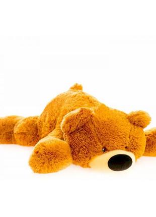 Велика м'яка іграшка ведмідь умка 180 см медовий1 фото