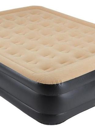 Матрац кровать надувна двумісна  203 см із вбудованою подушкою та електричним насосом, 7trav1 фото