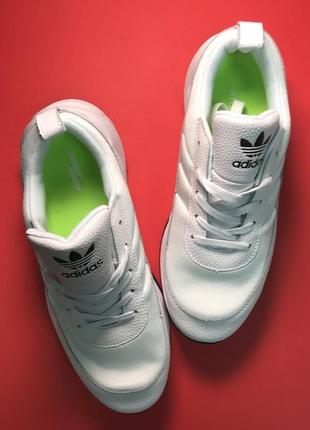 🔥новинка🔥  хит сезона! мужские кроссовки adidas sharks white4 фото