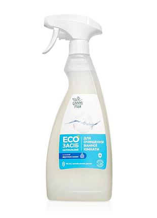 Еко засіб натуральне green max для очищення ванної кімнати 500 мл (99100773101-1-wm)