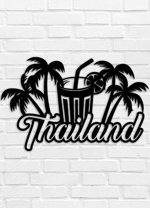 Дерев'яне панно thailand 31x49 см