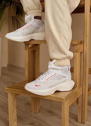 Прекрасные лёгкие кроссовки nike vista white белые1 фото