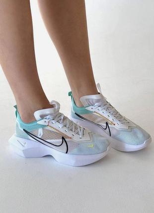 Крутые лёгкие кроссовки nike vista blue white голубые с белым