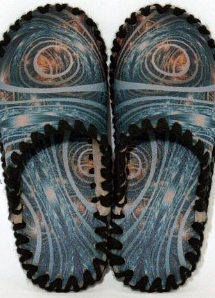 Жіночі фетрові тапочки "всесвіт", 36/37, 23 см, фетр, осінь/зима/весна