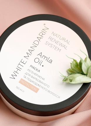 Регенерувальна маска для фарбованого та пошкодженого волосся protection — white mandarin (150 мл)