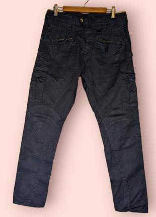 Andrew mackenzie cargo брюки джинсы байкер дизайнерские карго balmain