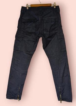 Andrew mackenzie cargo брюки джинсы байкер дизайнерские карго balmain2 фото