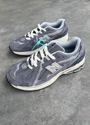 Трендовые кроссовки new balance 1906d dark grey тёмно-серые