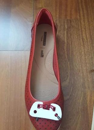 Продам балетки clarks 10 us ( 41.5)3 фото