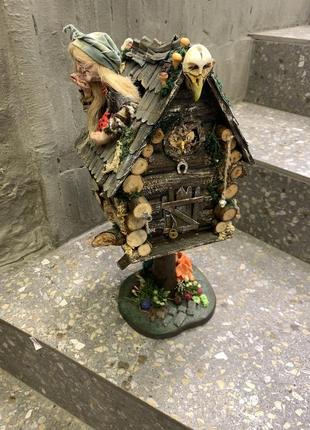 Интерьерная кукла "баба яга", кукла ручной работы