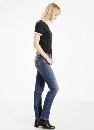 Джинсы levi's 712 slim. размер 25х322 фото