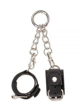 Брелок handcuffs, smooth black