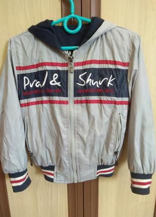 Курточка демі, двостороння, 104