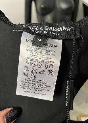 Костюм в стиле dolce gabana топ леггинсы черный малина фуксия5 фото