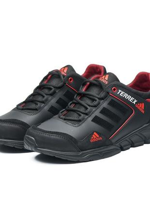 Мужские кожаные кроссовки adidas terrex