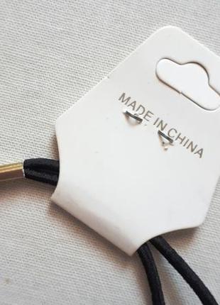 Новый ободок украшение для волос на резинке золотистый ободок с ажурными розочками