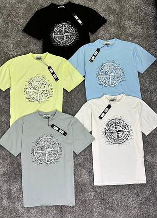 Stone island big logo t-shirt