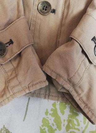 Фірмова тепла шикарна куртка джинсова green generation на 11-12 років6 фото