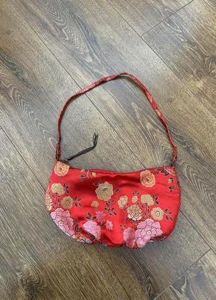 Червона маленька сумочка h&m