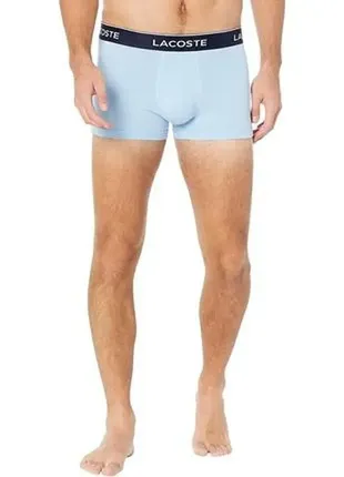 Труси чоловічі lacoste motion classic microfiber trunks2 фото