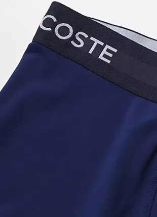 Труси чоловічі lacoste motion classic microfiber trunks5 фото