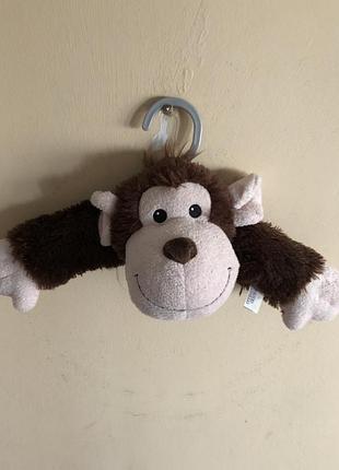 Плечики детские мягкие обезьяна тремпель scented hanggrrr