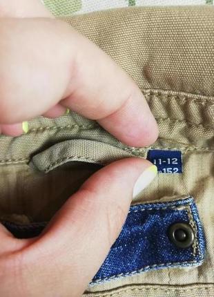 Фірмова тепла шикарна куртка джинсова green generation на 11-12 років9 фото