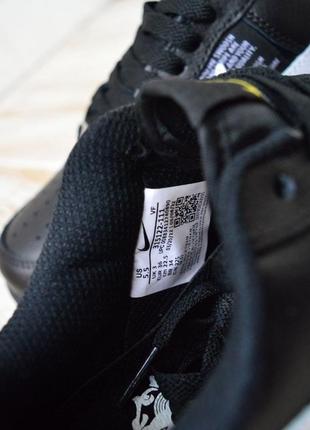 Стильные мужские кроссовки найм макс аир nike air max черные с белым кожаные/кожа деми, демисезонные осенние, веснушки/на осень,весная, летом 9