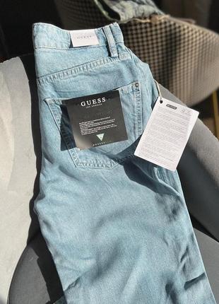 Женские джинсы брюки mom свободный крой оригинал guess Belts гесс2 фото