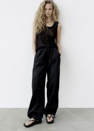 Карго/штани/спортивні zara