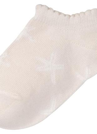 Шкарпетки 5 пар для дівчинки lupilu 372235 біло-сірий2 фото