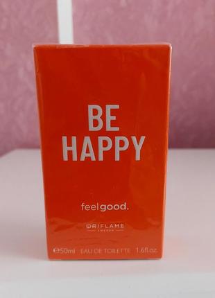 Туалетна вода be happy oriflame 50 мл