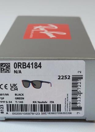 Сонцезахисні окуляри ray ban wayfarer 0rb4184 polarized5 фото