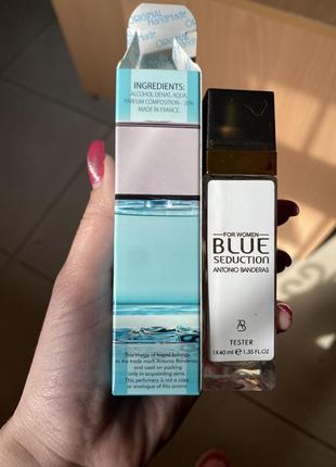 Blue seduction 40 ml woman