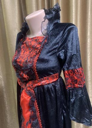 Карнавальное платье феи волшебницы, колдуньи, ведьмочки размер xxs xs8 фото