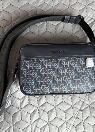 Сумка coach graham crossbody with coach monogram print (оригінал!)
