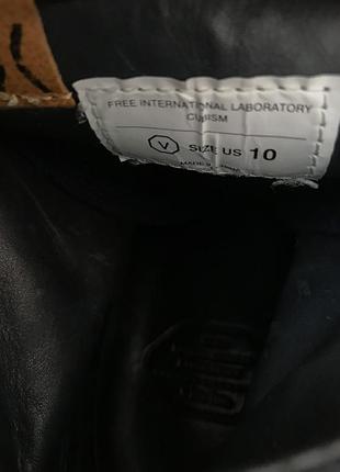 Шерстяные ботинки  кеды хайтопы visvim skagway lo canvas 9