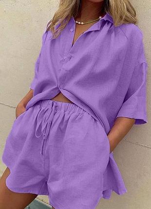 Костюм ( рубашка + шорты)💥🛍️🛍️