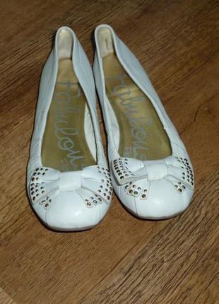 Next шкіряні туфлі, балетки некст р 37