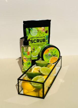 Антицілюлітний набір  для тіла з охолоджуючим ефектом
