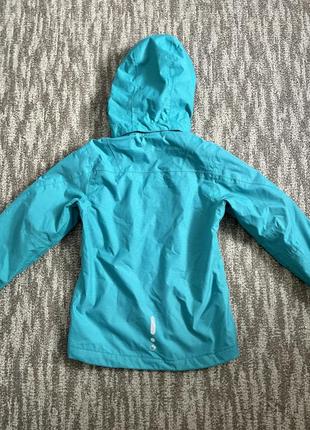Фирменная термокуртка, ветровка для девочки 7-8 лет5 фото