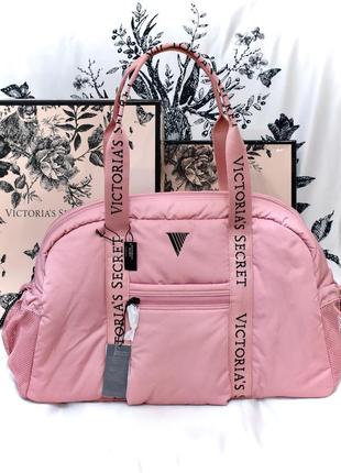 Даффл, дорожня, спортивна сумка victorias secret, вікторія сікрет