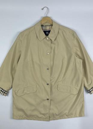 Женский тренч куртка плащ burberry london novastart oversize jacket