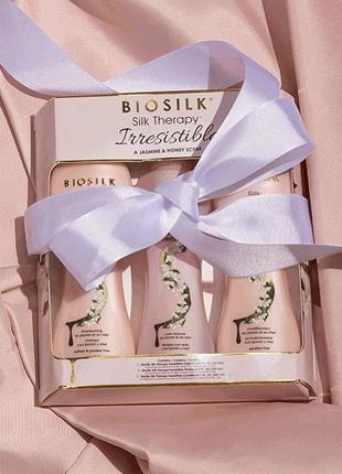 Biosilt irresistible trio kit🌸
парфумований догляд для зволоження волосся