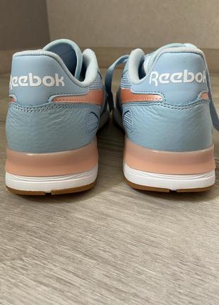 Кроссовки мужские reebok cl leather blue6 фото