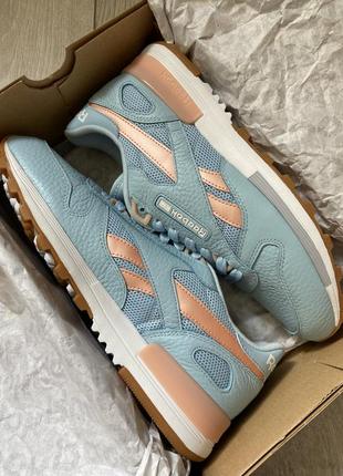 Кроссовки мужские reebok cl leather blue8 фото