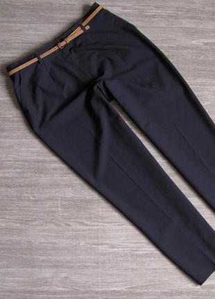 Брюки темно синие. размер eur 44, брюки, штаны, штани1 фото