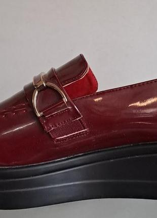 Женские туфли красные. mr6522 фото